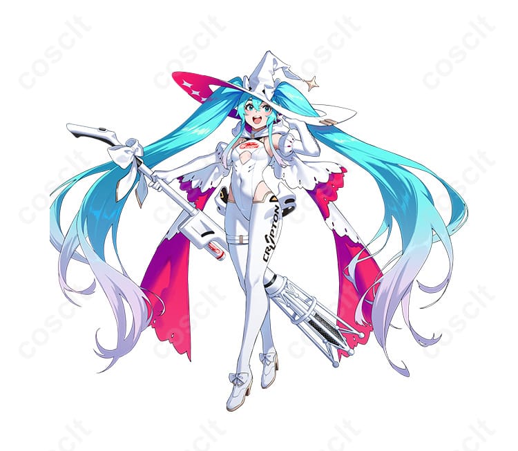 初音ミク レーシングミク 2024Ver. コスプレ衣装 キャラクターイメージ図