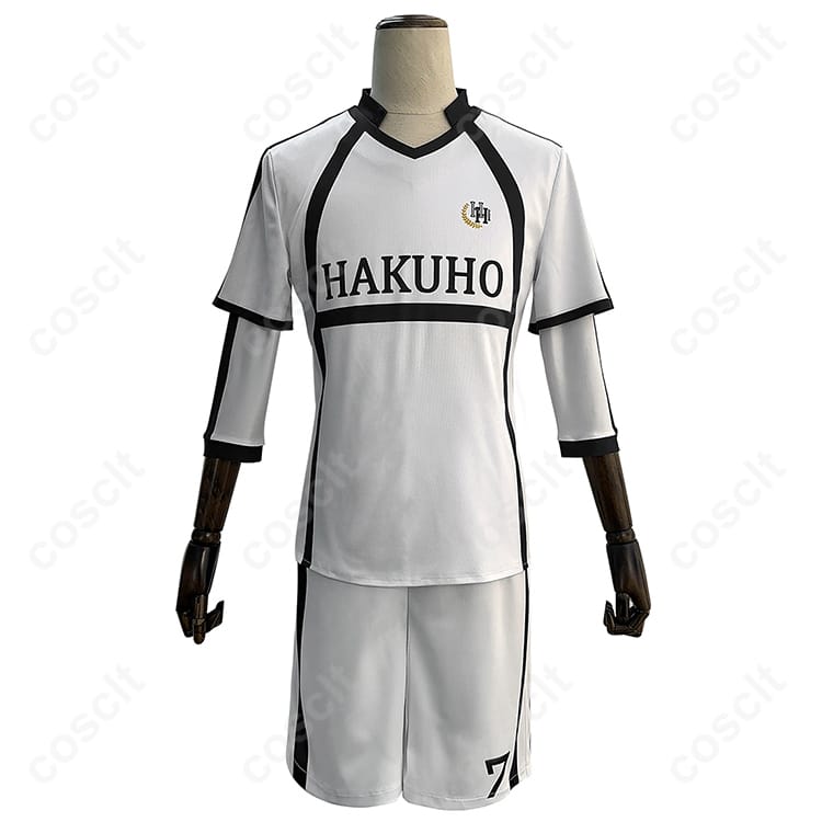 ブルーロック 凪誠士郎 コスプレ衣装 白宝高校サッカー部 ユニフォーム（忠実再現・快適な着心地） - 1枚目の画像