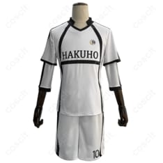 ブルーロック 御影玲王 コスプレ衣装 白宝高校サッカー部 ユニフォーム - 高忠実再現、快適な着心地 - 1枚目の画像（サムネイル）