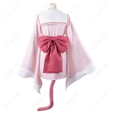 ブルーアーカイブ（ブルアカ） 百鬼夜行連合学院 クロレラ観察部のモブ 制服 コスプレ衣装 着物風セーラー服（高忠実再現・コスプレ通販） - 5枚目の画像（サムネイル）