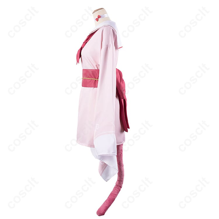 ブルーアーカイブ（ブルアカ） 百鬼夜行連合学院 クロレラ観察部のモブ 制服 コスプレ衣装 着物風セーラー服（高忠実再現・コスプレ通販） - 3枚目の画像