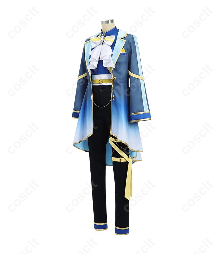 ウマ娘 ケイエスミラクル コスプレ衣装 左側画像 - 左側からの視点で確認できるディテール。