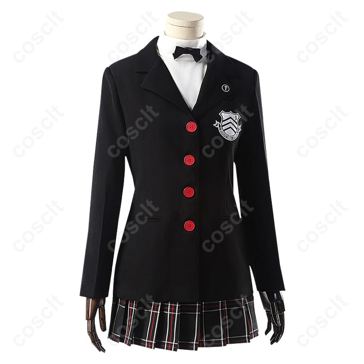 ペルソナシリーズ（P5R） ペルソナ5 ザ・ロイヤル 芳澤かすみ 制服 コスプレ衣装（忠実再現・高品質） - 1枚目の画像