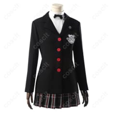 ペルソナシリーズ（P5R） ペルソナ5 ザ・ロイヤル 芳澤かすみ 制服 コスプレ衣装（忠実再現・高品質） - 1枚目の画像（サムネイル）
