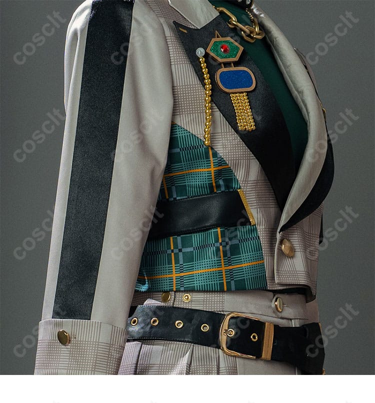 服装側面の装飾ディテール | 蓮巳敬人 コスプレ衣装 フィーチャースカウト MV衣装