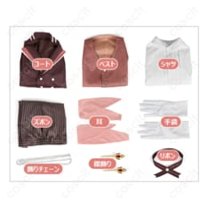 アークナイツ（アークナイツ） アンセル コスプレ衣装 夜の喫茶店 コスプレ通販 高忠実度のデザイン＆快適な着心地 - 5枚目の画像（サムネイル）