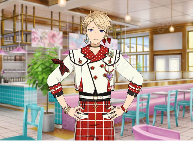 鳴上嵐、漣ジュン、南雲鉄虎、HiMERUのコスプレ衣装。あんさんぶるスターズ！！のキャラクター達を忠実に再現したコスプレ衣装です。