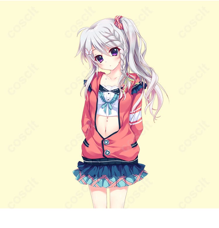新海天のコスプレ衣装のキャラクターイラスト【9-nine-シリーズ】。