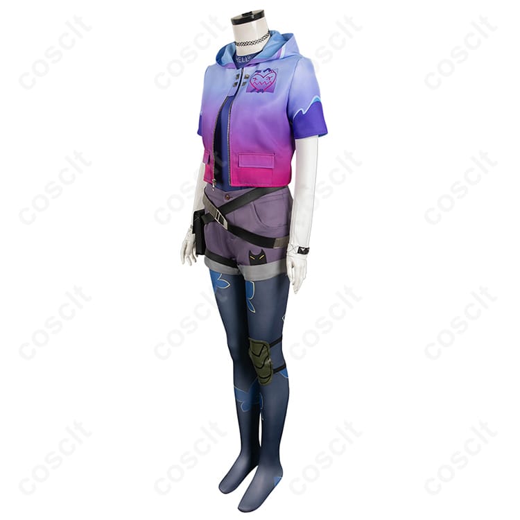 VALORANT（ヴァロラント） クローヴ コスプレ衣装 － 高再現度・快適な着心地 - 2枚目の画像