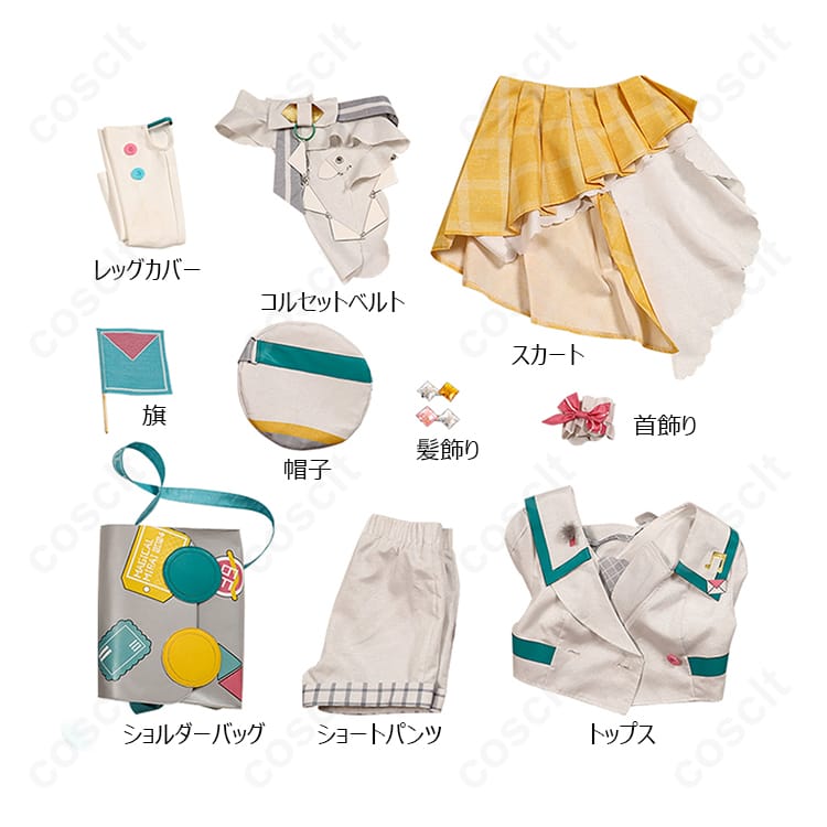 初音ミク「マジカルミライ 2024」 コスプレ衣装 ファンファントリップ 衣装 | 初音ミク コスプレ通販 | 高再現度＆快適な着心地 - 6枚目の画像