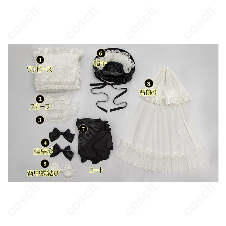 GOSICK（ゴシック） ヴィクトリカ・ド・ブロワ コスプレ衣装 ゴスロリドレス（忠実再現） | コスプレ通販 - 5枚目の画像