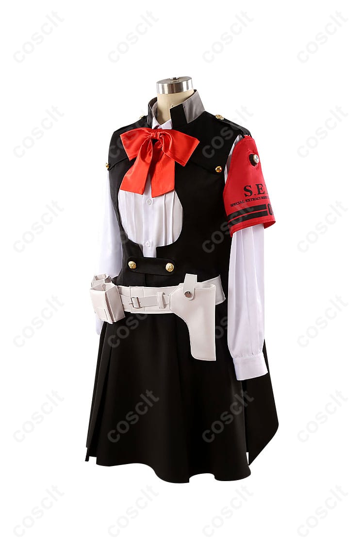 ペルソナ3 リロード 桐条美鶴 コスプレ衣装 側面図 クラシックな制服デザイン