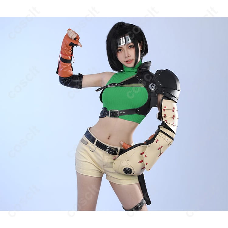 ファイナルファンタジーVII リバース（FF7 リバース） ユフィ・キサラギ コスプレ衣装 リバース版衣装（定番高再現度・着心地抜群・オーダーメイド対応） - 8枚目の画像