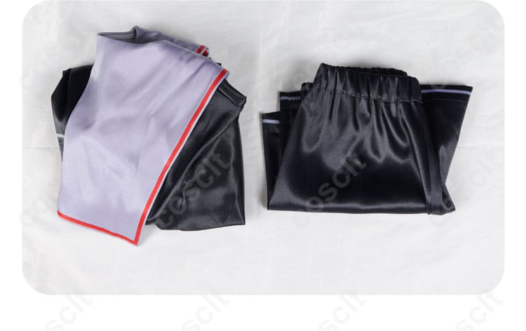 召使（アルレッキーノ）コスプレ衣装のセット内容。衣装の全体像をしっかりとチェックできます。