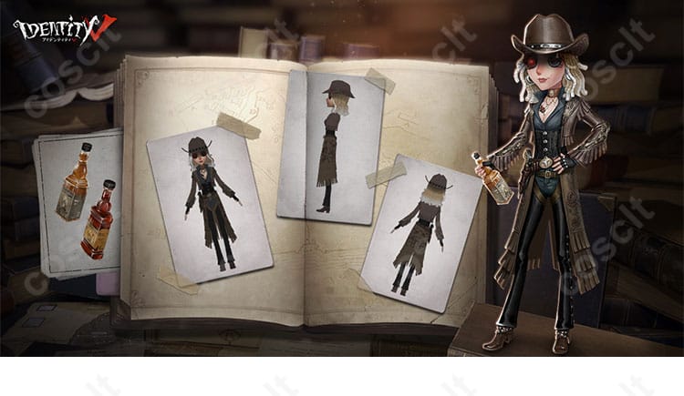 第五人格 バーメイド（デミ・バーボン） ブラックローズ コスプレ衣装 キャラクターイメージ