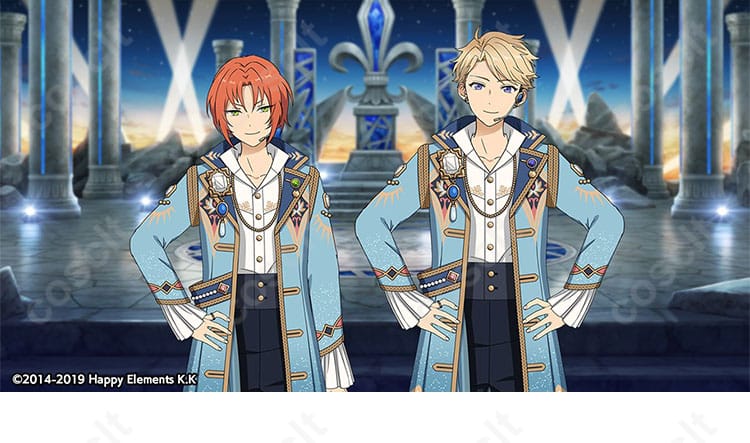 商品キャラクターの画像、あんさんぶるスターズ！！ 朱桜司・月永レオ・鳴上嵐・瀬名泉・朔間凛月 コスプレ衣装 ギャンビット衣装