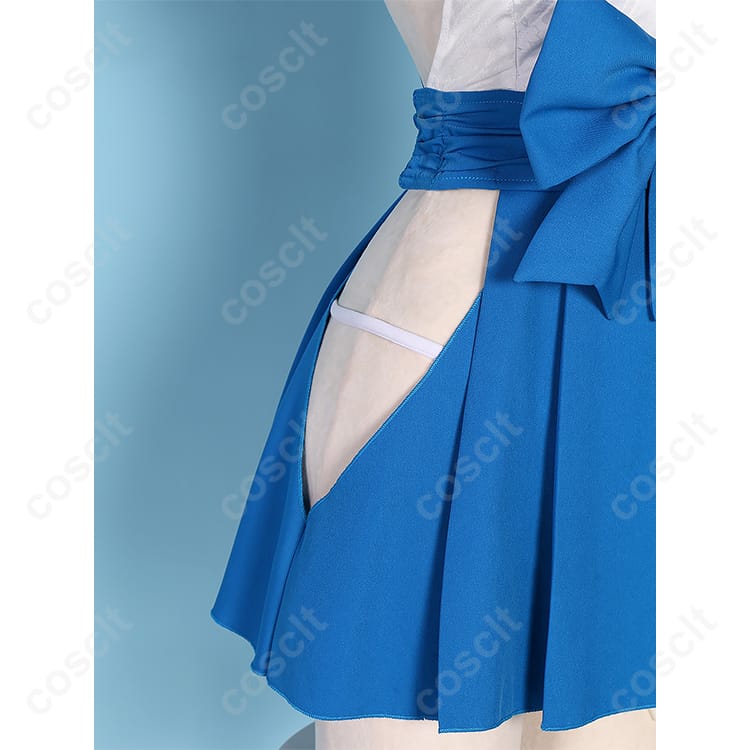 魔法少女にあこがれて（まほあこ） マジアアズール（薄氷巫女） コスプレ衣装 巫女服 高再現度・快適な着心地 - 5枚目の画像