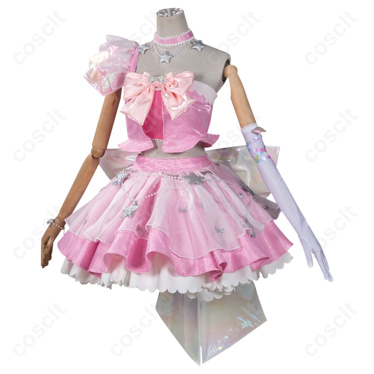 プリティーリズム・オーロラドリーム（プリティーシリーズ） 春音あいら コスプレ衣装 アイプリバース ディテール重視・高還元度のコスプレ衣装 - 2枚目の画像