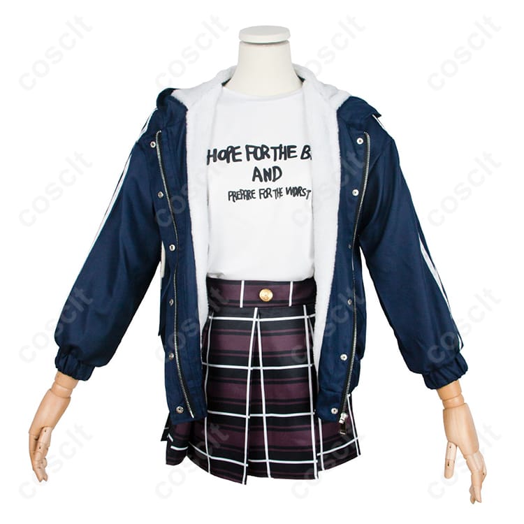 ガールズバンドクライ 井芹仁菜 コスプレ衣装 | コート・Tシャツ・スカートセット | 高い再現度と快適な着心地 | コスプレ通販 - 1枚目の画像