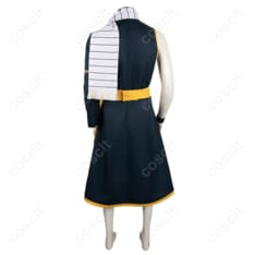 FAIRY TAILシリーズ（FAIRY TAIL 100年クエスト） ナツ・ドラグニル コスプレ衣装 コート・ズボン・帯・マフラーセット（高忠実度再現、耐久性抜群） - 3枚目の画像（サムネイル）