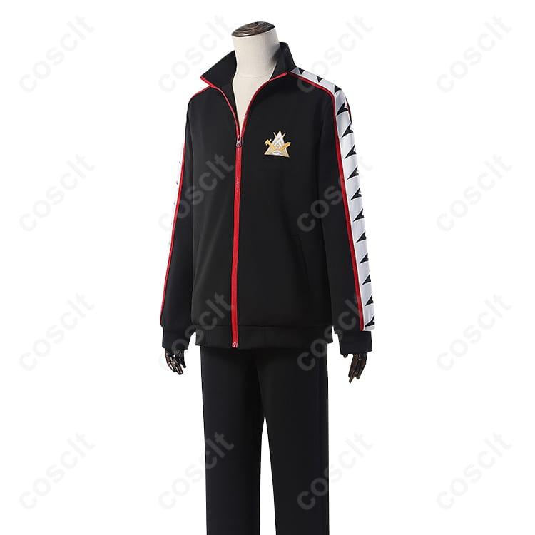 Free!シリーズ 鮫柄学園 水泳部 ジャージ 松岡凛・山崎宗介・似鳥愛一郎 コスプレ衣装 普段着｜忠実再現・快適な着心地 - 2枚目の画像