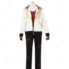 あんさんぶるスターズ！ Eve練習着（あんスタ） 巴日和・漣ジュン コスプレ衣装（コート ズボン） カスタマイズ対応 透過性・高還元度で、イベント・撮影に最適