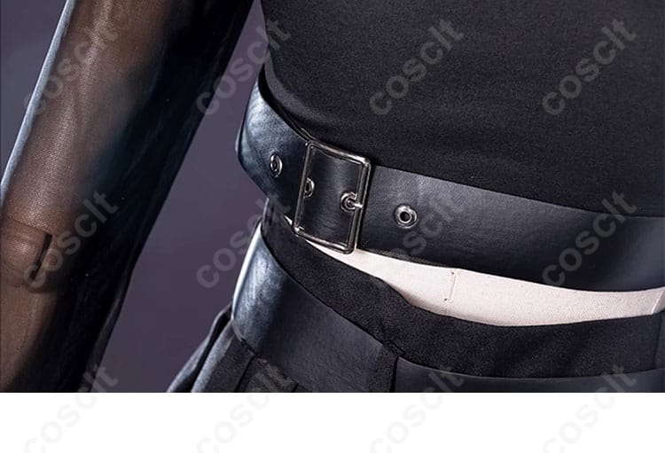 コスプレ衣装の腰ベルトの装飾ディテール、ディテールにこだわり。