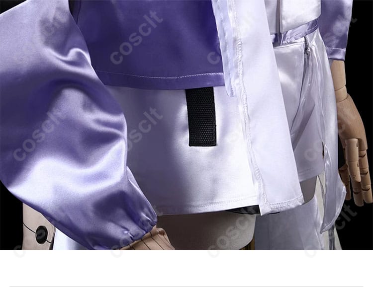 衣服の裾部分の装飾。シュエンの衣装が持つ独特の美しさ。