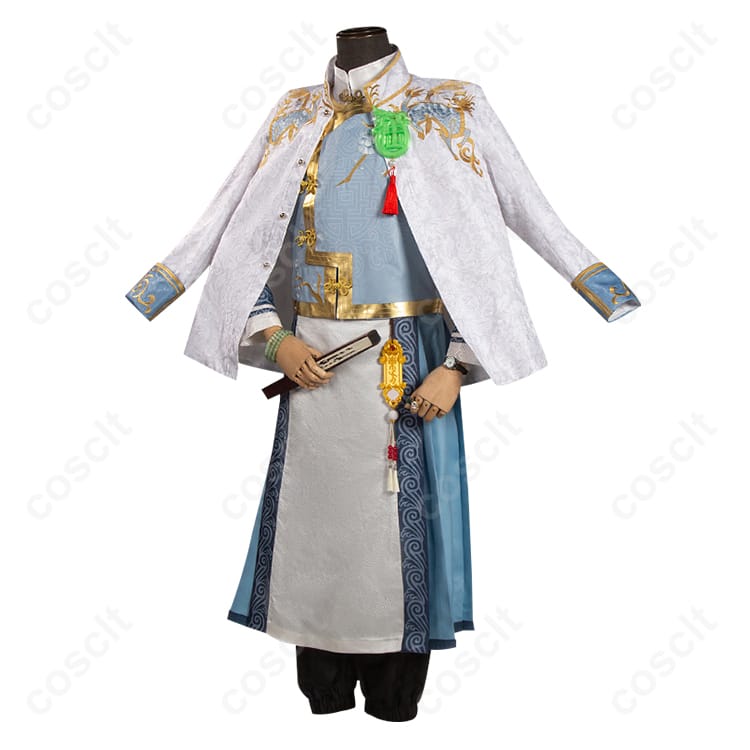 「IdentityV（第五人格） 白黒無常（謝必安） コスプレ衣装 麒麟商人 トゥルース＆リーズニング 東方の麒麟 SSR衣装」 - 2枚目の画像