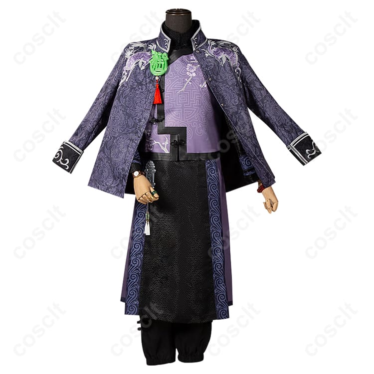 「IdentityV（第五人格） 白黒無常（范無咎） コスプレ衣装 麒麟商人 トゥルース＆リーズニング 東方の麒麟 SSR衣装｜高精度再現・快適な着心地・コスプレ通販」 - 1枚目の画像