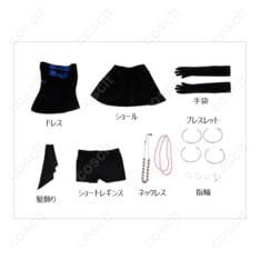 パンティ&ストッキングwithガーターベルト（パンスト） ストッキング コスプレ衣装 カジノドレス（高還元度、快適な着心地） - 4枚目の画像（サムネイル）