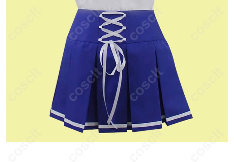 アイカツ! 星宮いちご・霧矢あおい コスプレ衣装 スカートの細部画像。生地とデザインの美しさが際立っています。