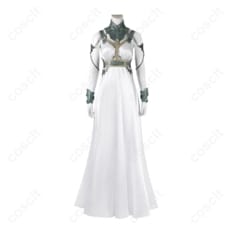 ファイナルファンタジーVII リバース（FF7リバース） ティファ・ルーザ姫 コスプレ衣装 演劇（LOVELESS）版 透明ストラップ＆精細な刺繍【オーダーメイド可】 - 1枚目の画像（サムネイル）