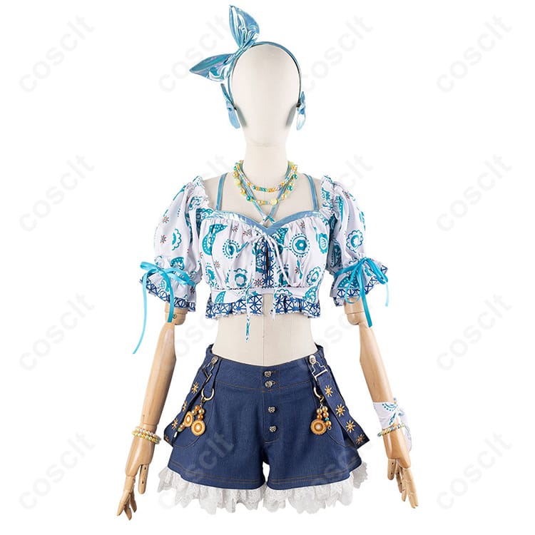 ラブライブ！シリーズ（ラブライブ！蓮ノ空） 蓮ノ空女学院スクールアイドルクラブ 日野下花帆・乙宗梢 コスプレ衣装 1stアルバム 夏めきペイン コスプレ通販 - 1枚目の画像