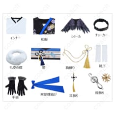 hololive（ホロライブ） ネリッサ・レイヴンクロフト 正月衣装 コスプレ衣装（和服・耳飾り付き）コスプレ通販 - 4枚目の画像（サムネイル）