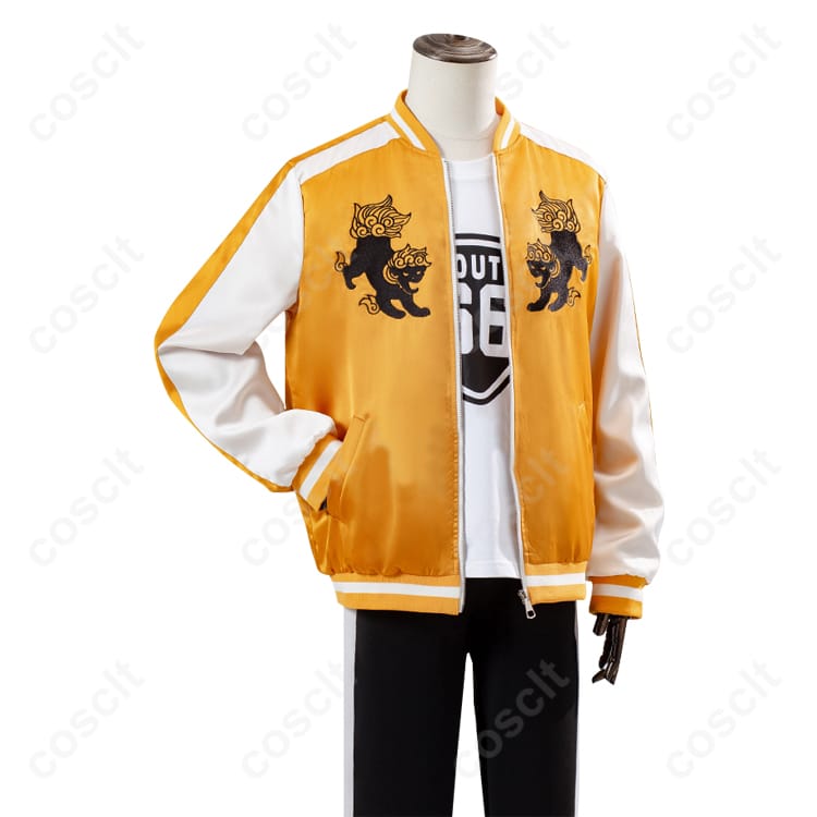 WIND BREAKER 兎耳山丁子 コスプレ衣装 3点セット（スカジャン、Tシャツ、ズボン） - 忠実再現、快適な着心地のコスプレ通販 - 2枚目の画像