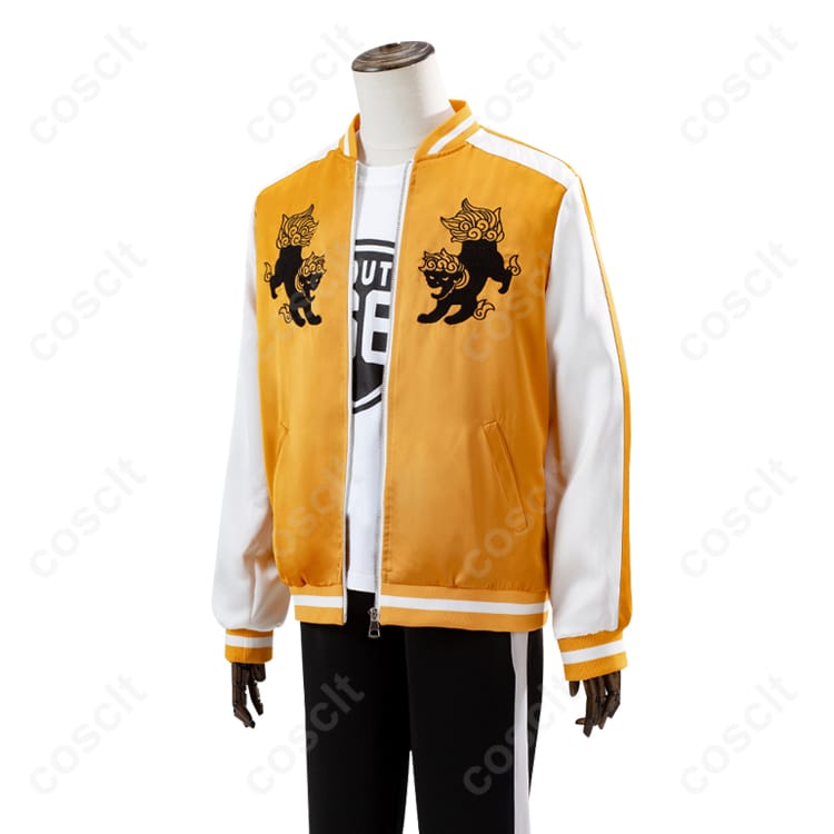 WIND BREAKER 兎耳山丁子 コスプレ衣装 3点セット（スカジャン、Tシャツ、ズボン） - 忠実再現、快適な着心地のコスプレ通販 - 3枚目の画像