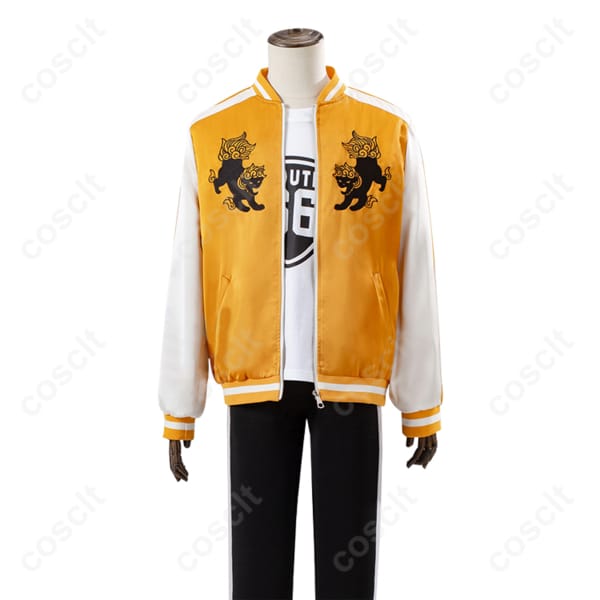 WIND BREAKER 兎耳山丁子 コスプレ衣装 3点セット（スカジャン、Tシャツ、ズボン） - 忠実再現、快適な着心地のコスプレ通販