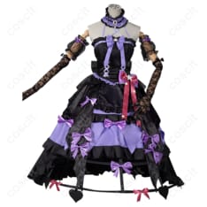 第五人格×サンリオ コラボ 血の女王(マリー)×クロミ コスプレ衣装 洋服（忠実再現）