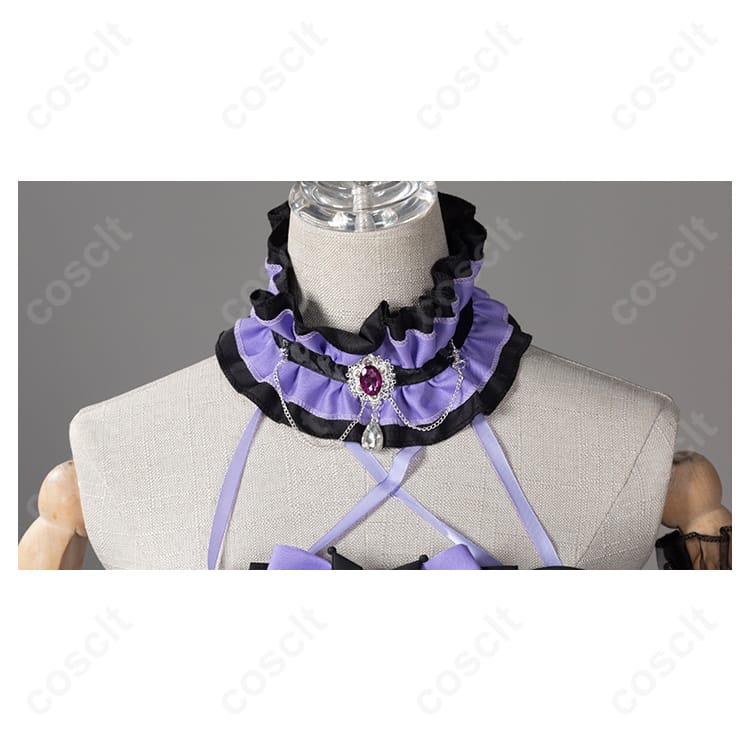 第五人格×サンリオ コラボ 血の女王(マリー)×クロミ コスプレ衣装 洋服（忠実再現） - 5枚目の画像