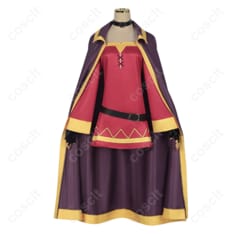 この素晴らしい世界に祝福を！ めぐみん コスプレ衣装 『このすば』 コスプレ衣装 – 高忠実再現、細部にこだわり、イベントや撮影に最適