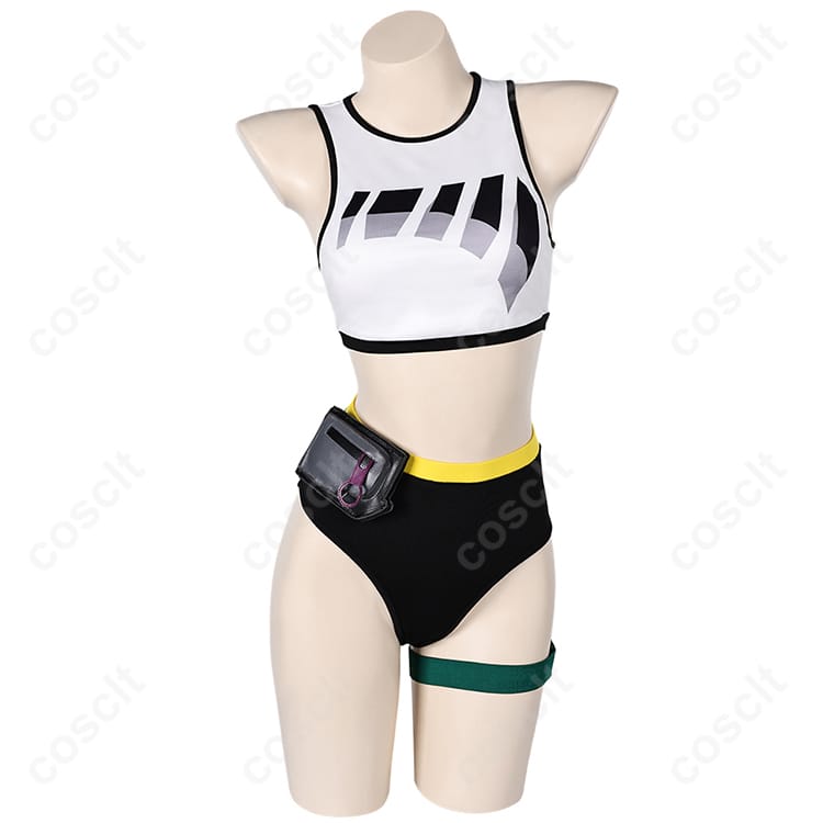 VALORANT（バロラント） キルジョイ コスプレ衣装 水着 ビキニ（黄色） コスプレ通販 - 4枚目の画像