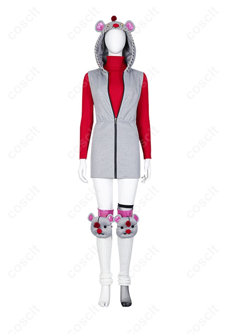 モーグリ(ユフィ)×ワットソンの内搭部分の前面。衣装の質感と細かいディテールが美しい。