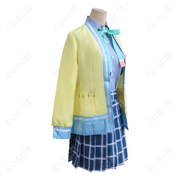 ラブライブ！シリーズ ラブライブ！虹ヶ咲学園スクールアイドル同好会 近江彼方 コスプレ衣装 夏制服（忠実再現、快適素材） - 2枚目の画像