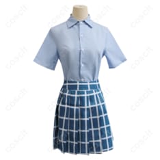 ラブライブ！シリーズ ラブライブ！虹ヶ咲学園スクールアイドル同好会 近江彼方 コスプレ衣装 夏制服（忠実再現、快適素材） - 5枚目の画像（サムネイル）