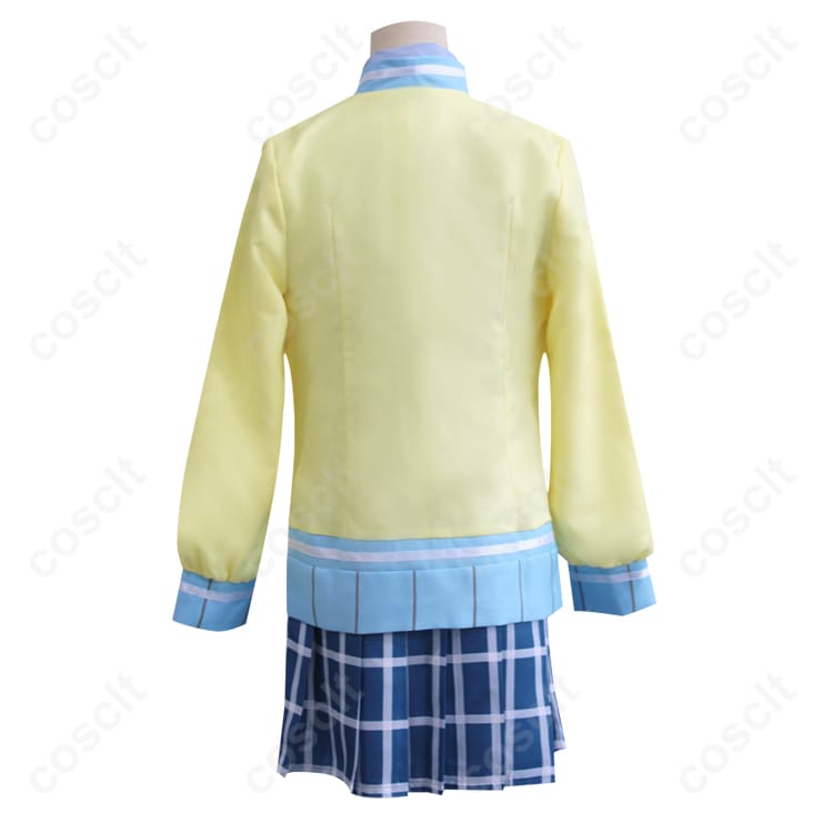 ラブライブ！シリーズ ラブライブ！虹ヶ咲学園スクールアイドル同好会 近江彼方 コスプレ衣装 夏制服（忠実再現、快適素材） - 3枚目の画像