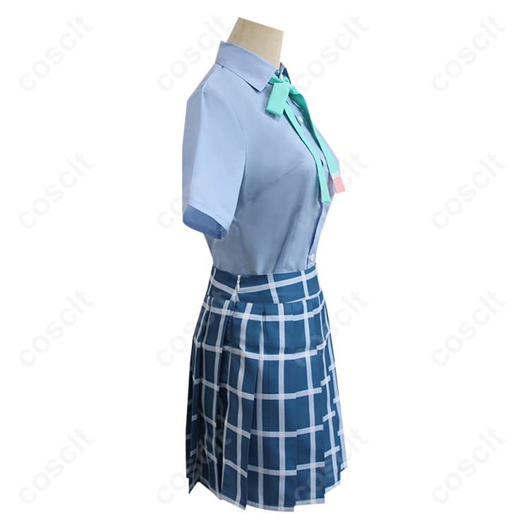 ラブライブ！シリーズ ラブライブ！虹ヶ咲学園スクールアイドル同好会 近江彼方 コスプレ衣装 夏制服（忠実再現、快適素材） - 4枚目の画像