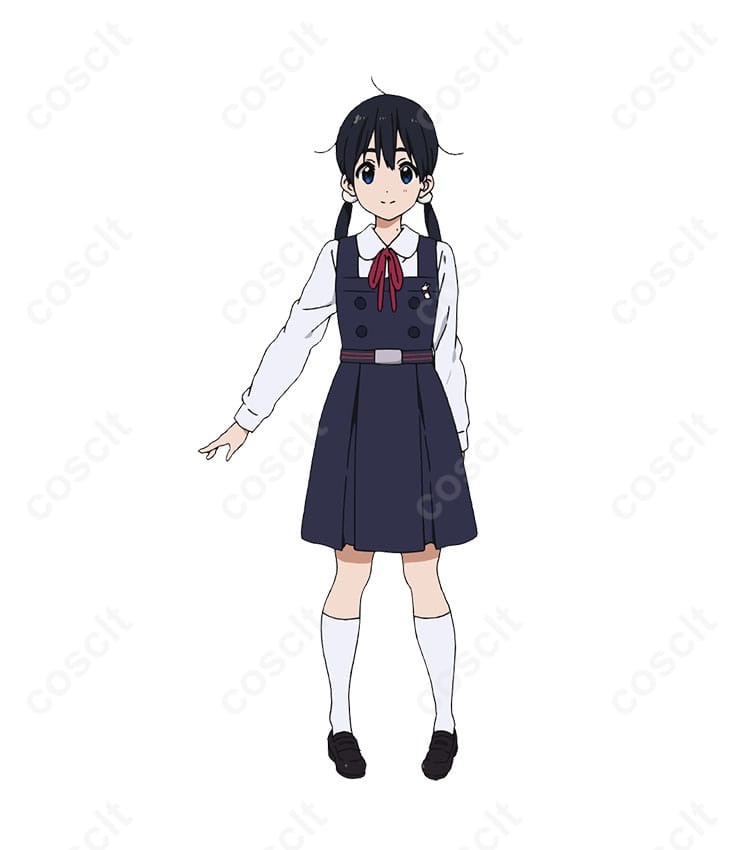 たまこまーけっと 北白川たまこ コスプレ衣装のキャラクター画像、忠実な再現で、キャラクターの魅力が伝わります。