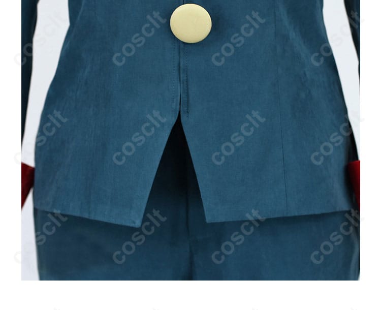 ギーマ コスプレ衣装の衣裳の裾部分の装飾細部。細やかなデザインが印象的。