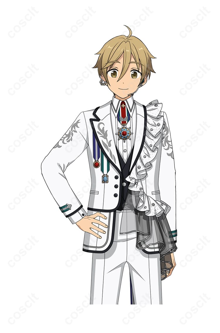 真白友也（Ra*bits）コスプレ衣装のキャラクター画像。あんさんぶるスターズ！！の純真な真白友也を忠実に再現したコスプレ衣装。詳細を見るためにクリック